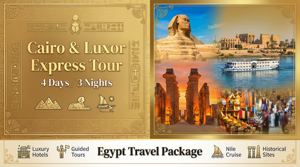 Cairo, Luxor & Aswan Short Tour