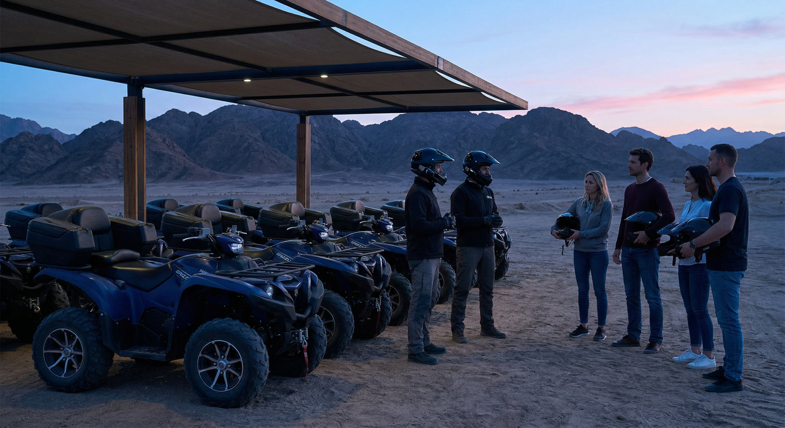 ATV quad biking safari in Sharm El Sheikh