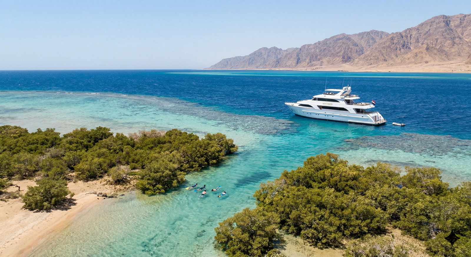 Premium snorkeling boat trip to Ras Mohamed and White Island