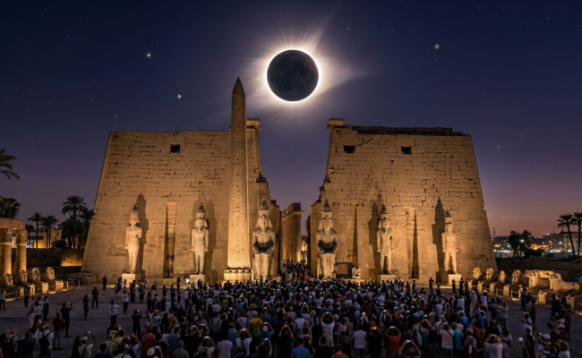 Luxury Nile Cruise 2027 solar eclipse