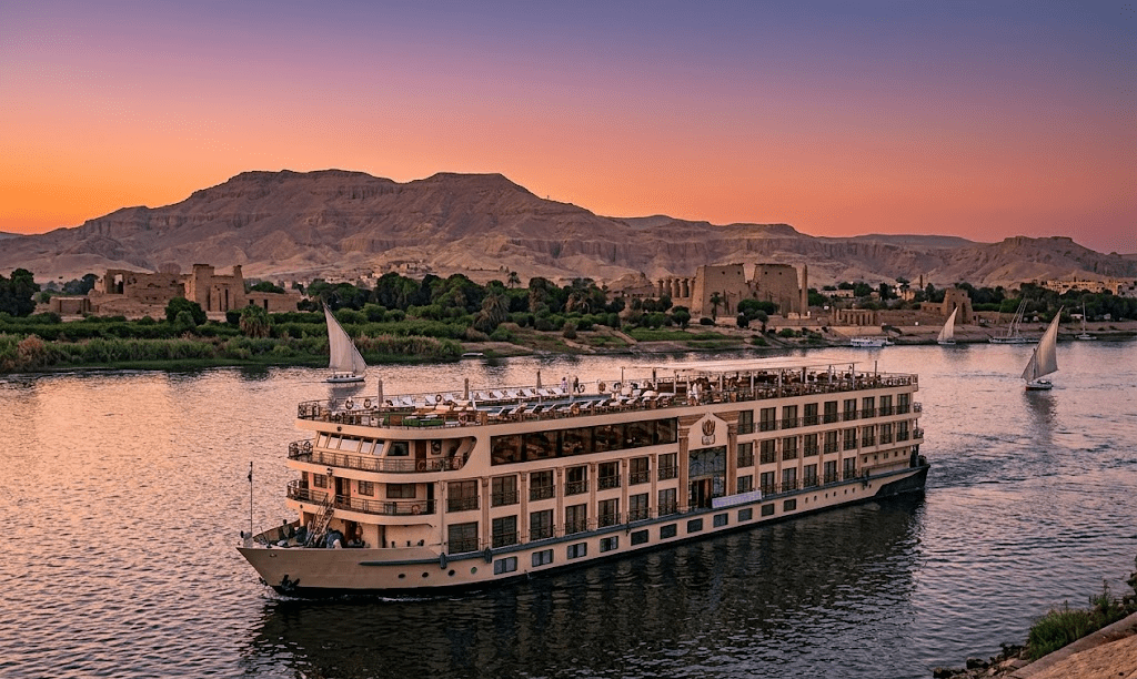 Calm Nile River View
