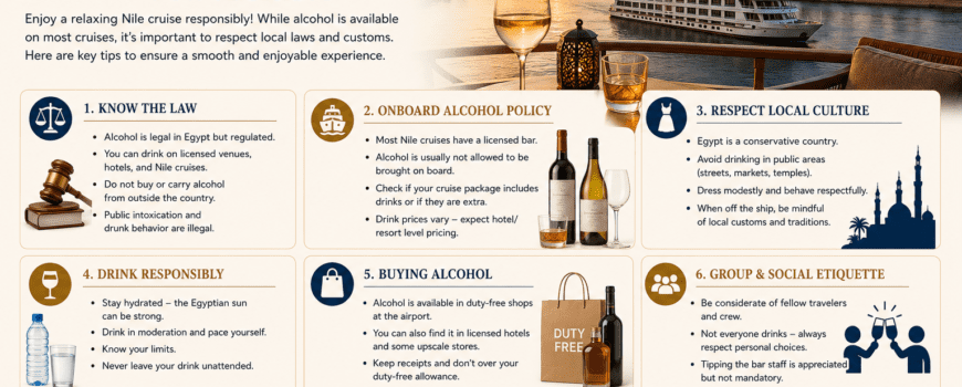 Nile Cruise Egypt Essential Alcohol Tips for Tourists