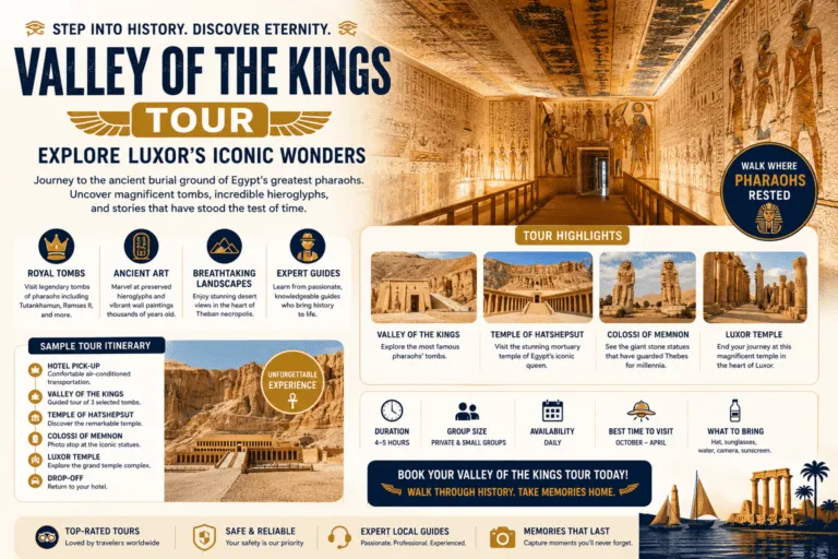 Valley of the Kings Tour: Ultimate Guide to Luxor Wonders