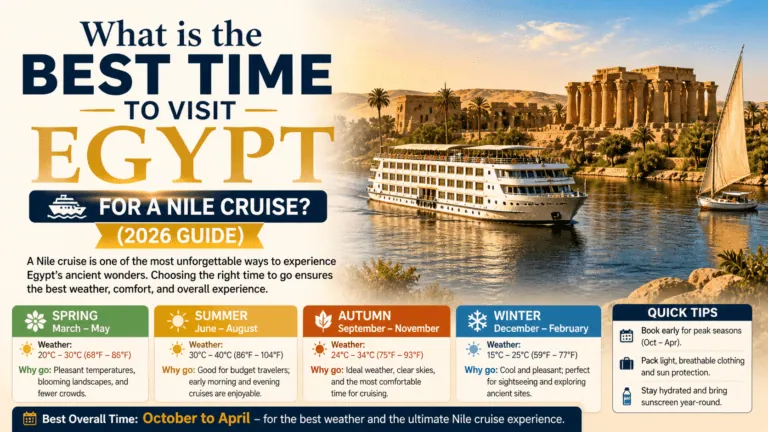 What is the Best Time to Visit Egypt for a Nile Cruise? (2026 Guide)