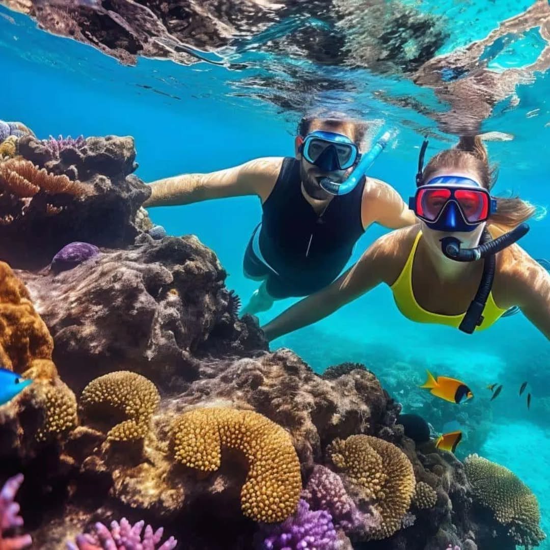Private boat trip on the Red Sea in Hurghada