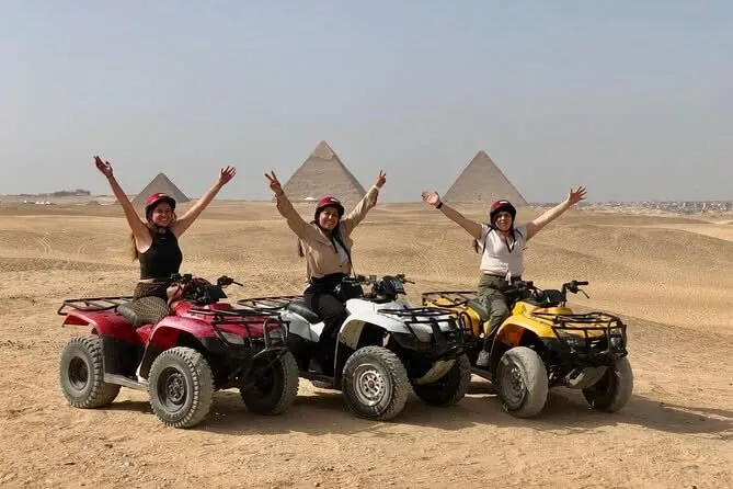 Quad Biking at Giza Pyramids from Cairo