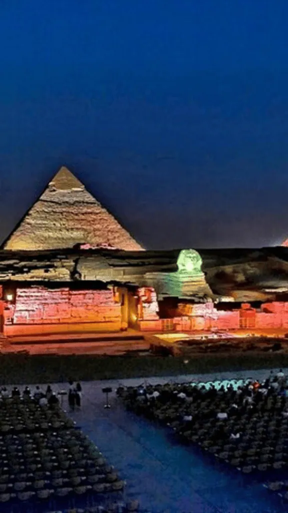 Sound & Light Show at Giza