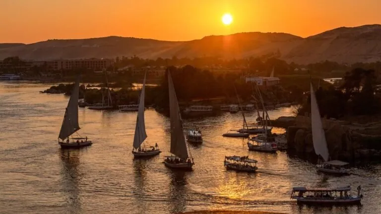 Sunset Felucca Ride on the Nile in Aswan