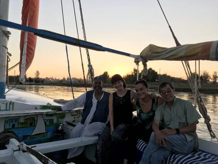 Sunset Felucca Ride on the Nile in Luxor